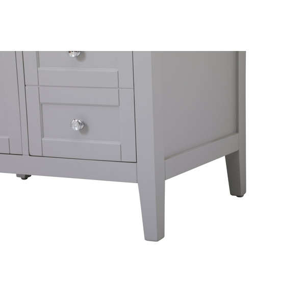 Andover Mills™ Waut 32'' Single Bathroom Vanity with Marble Top